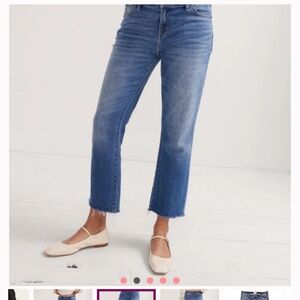 Hatch Crop Maternity Jeans